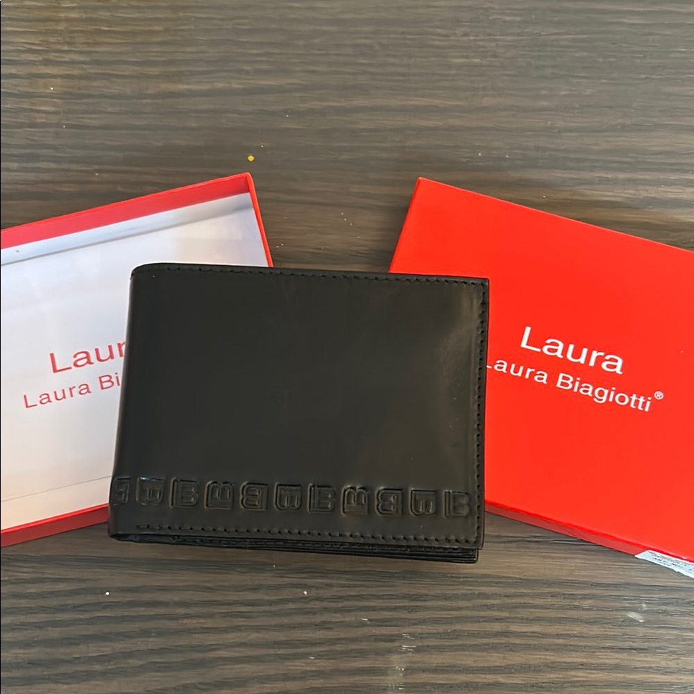 Laura Biagiotti Black Wallet